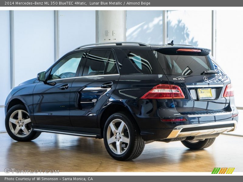 Lunar Blue Metallic / Almond Beige 2014 Mercedes-Benz ML 350 BlueTEC 4Matic