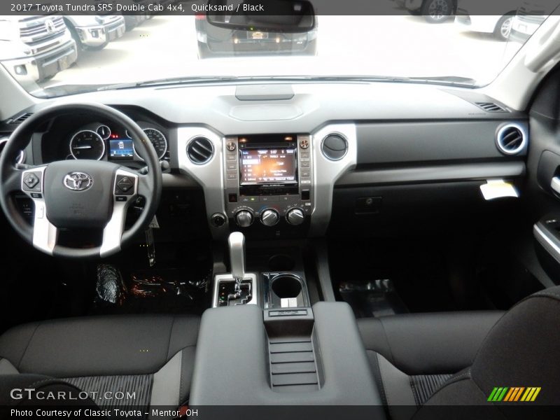 Quicksand / Black 2017 Toyota Tundra SR5 Double Cab 4x4