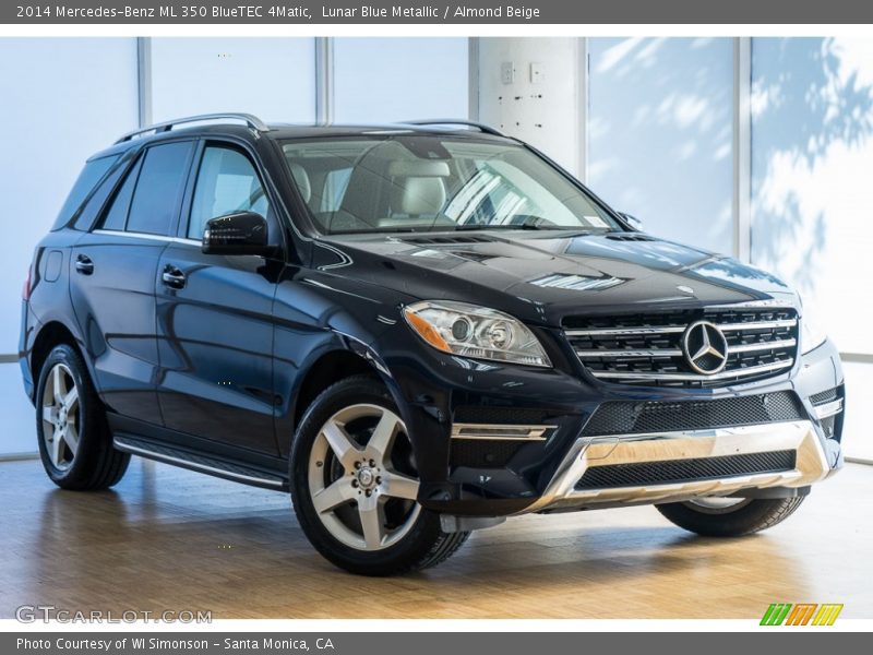 Lunar Blue Metallic / Almond Beige 2014 Mercedes-Benz ML 350 BlueTEC 4Matic
