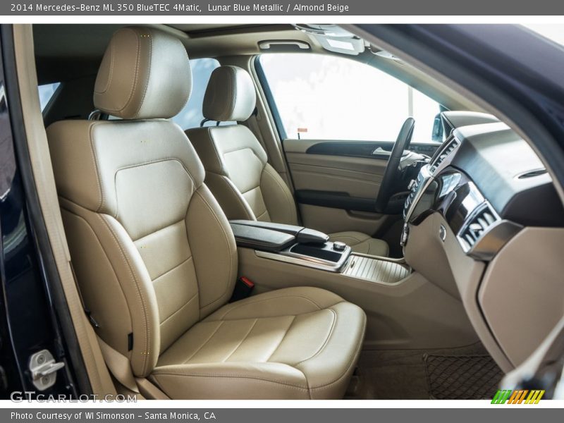 Lunar Blue Metallic / Almond Beige 2014 Mercedes-Benz ML 350 BlueTEC 4Matic