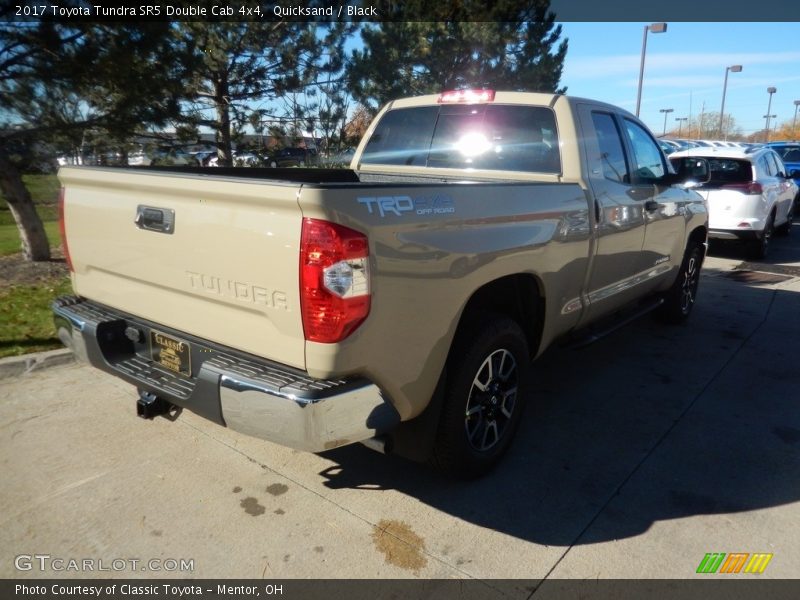 Quicksand / Black 2017 Toyota Tundra SR5 Double Cab 4x4