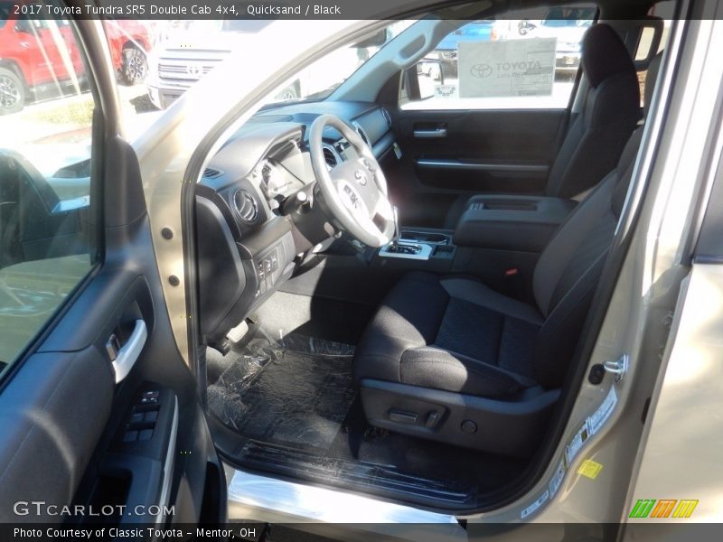 Quicksand / Black 2017 Toyota Tundra SR5 Double Cab 4x4