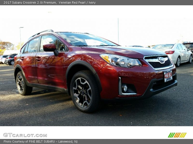 Venetian Red Pearl / Ivory 2017 Subaru Crosstrek 2.0i Premium