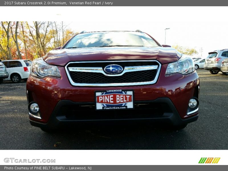 Venetian Red Pearl / Ivory 2017 Subaru Crosstrek 2.0i Premium