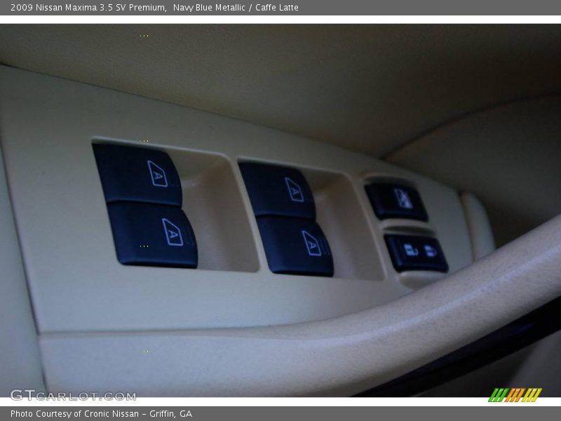 Navy Blue Metallic / Caffe Latte 2009 Nissan Maxima 3.5 SV Premium