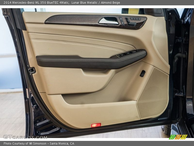 Lunar Blue Metallic / Almond Beige 2014 Mercedes-Benz ML 350 BlueTEC 4Matic