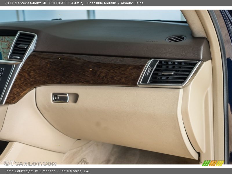 Lunar Blue Metallic / Almond Beige 2014 Mercedes-Benz ML 350 BlueTEC 4Matic
