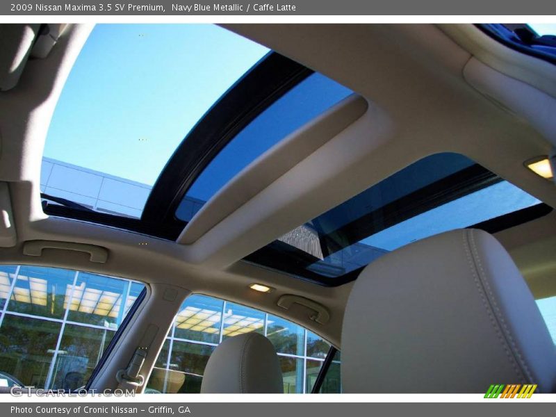 Navy Blue Metallic / Caffe Latte 2009 Nissan Maxima 3.5 SV Premium