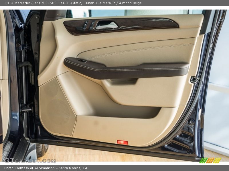 Lunar Blue Metallic / Almond Beige 2014 Mercedes-Benz ML 350 BlueTEC 4Matic