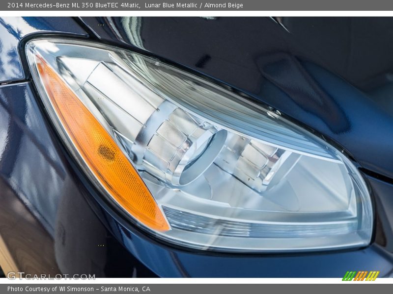 Lunar Blue Metallic / Almond Beige 2014 Mercedes-Benz ML 350 BlueTEC 4Matic