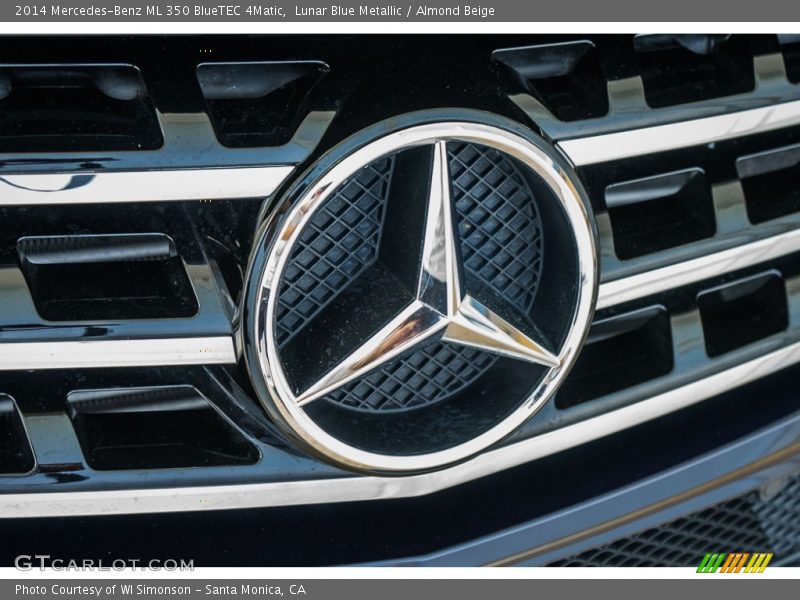 Lunar Blue Metallic / Almond Beige 2014 Mercedes-Benz ML 350 BlueTEC 4Matic