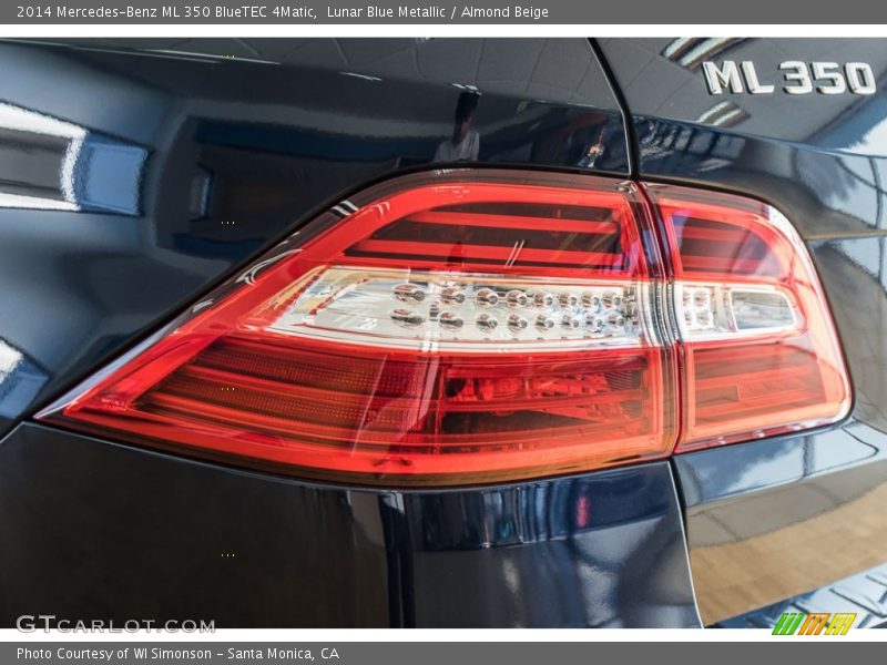 Lunar Blue Metallic / Almond Beige 2014 Mercedes-Benz ML 350 BlueTEC 4Matic