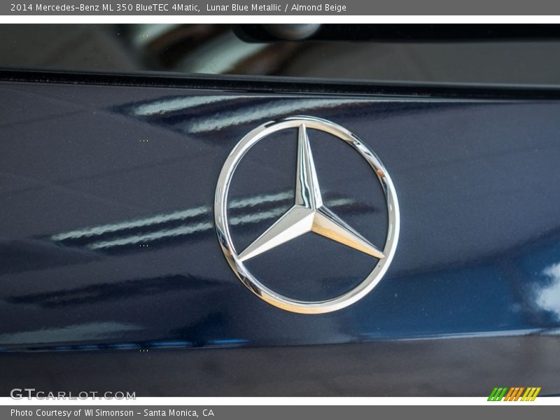Lunar Blue Metallic / Almond Beige 2014 Mercedes-Benz ML 350 BlueTEC 4Matic