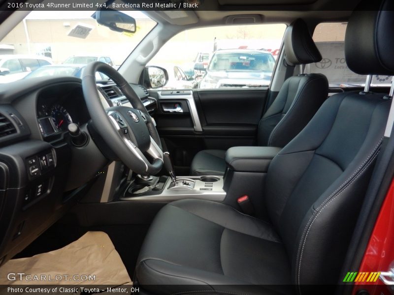 Barcelona Red Metallic / Black 2016 Toyota 4Runner Limited 4x4
