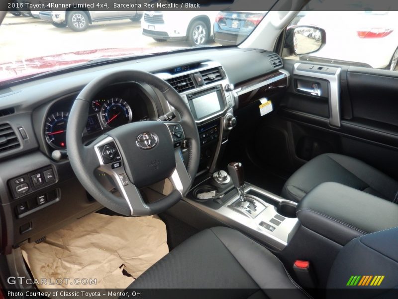 Barcelona Red Metallic / Black 2016 Toyota 4Runner Limited 4x4