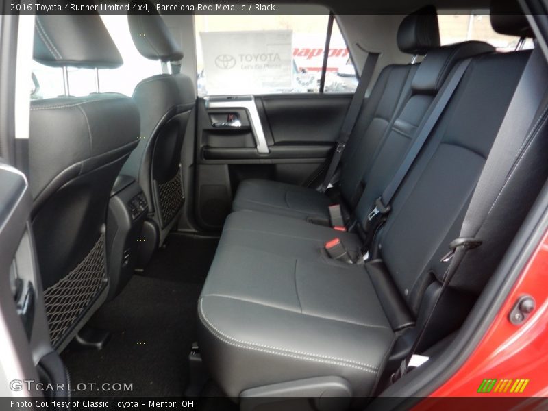 Barcelona Red Metallic / Black 2016 Toyota 4Runner Limited 4x4