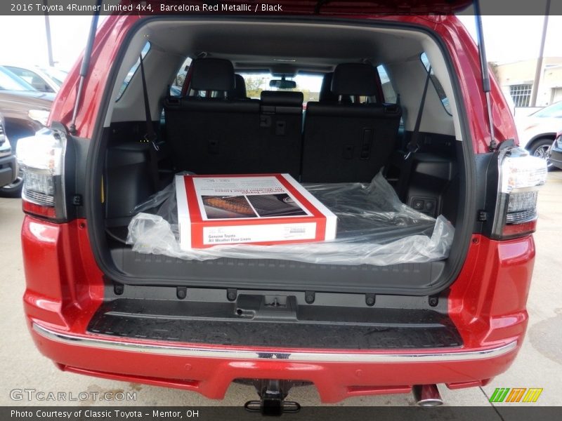 Barcelona Red Metallic / Black 2016 Toyota 4Runner Limited 4x4