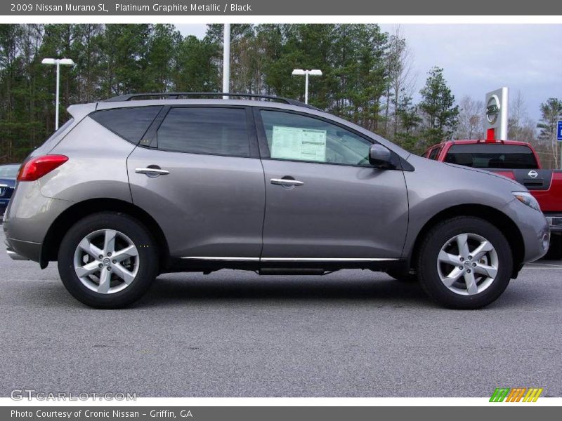 Platinum Graphite Metallic / Black 2009 Nissan Murano SL