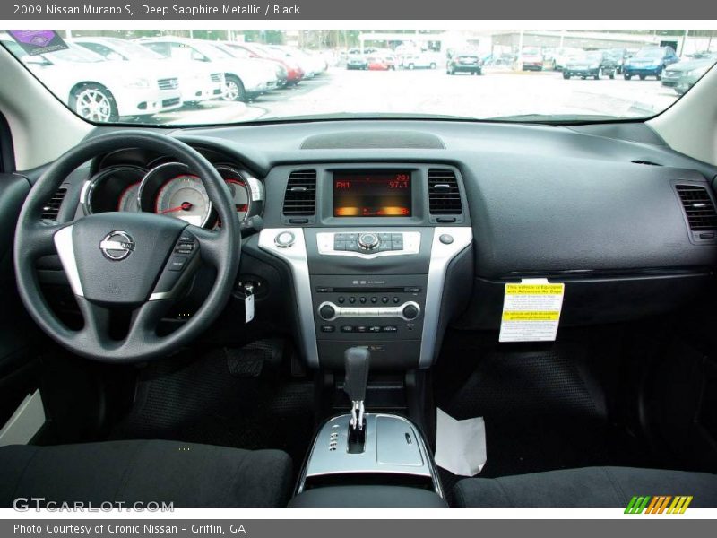 Deep Sapphire Metallic / Black 2009 Nissan Murano S