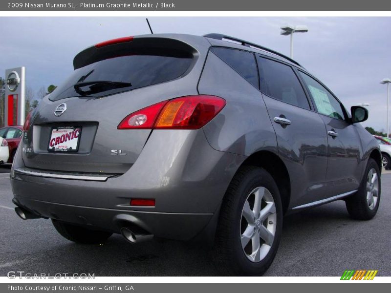 Platinum Graphite Metallic / Black 2009 Nissan Murano SL