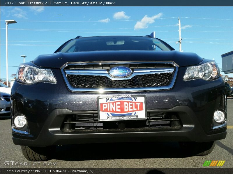 Dark Gray Metallic / Black 2017 Subaru Crosstrek 2.0i Premium