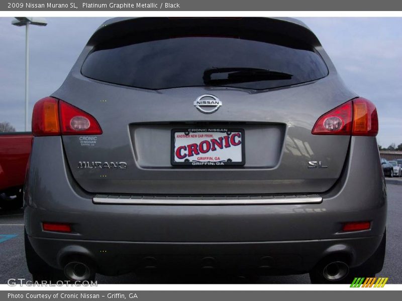 Platinum Graphite Metallic / Black 2009 Nissan Murano SL