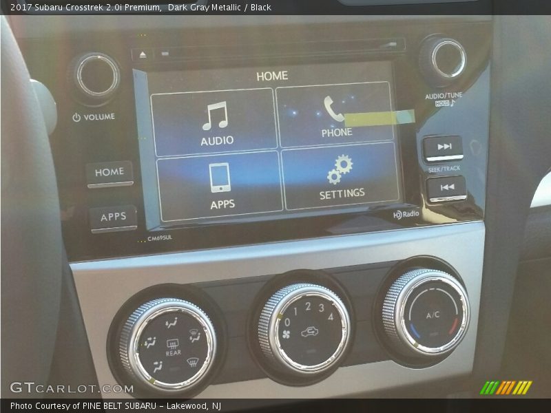 Dark Gray Metallic / Black 2017 Subaru Crosstrek 2.0i Premium