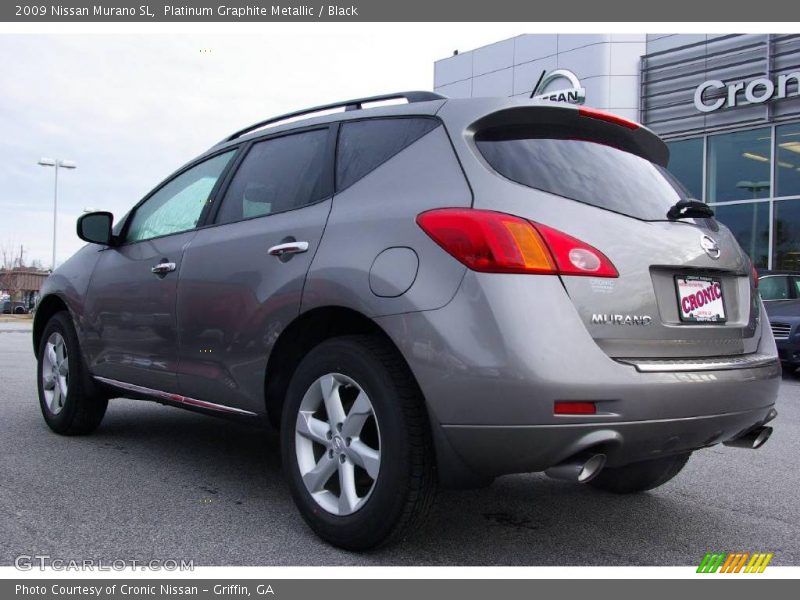 Platinum Graphite Metallic / Black 2009 Nissan Murano SL