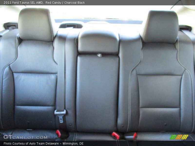 Red Candy / Charcoal Black 2011 Ford Taurus SEL AWD