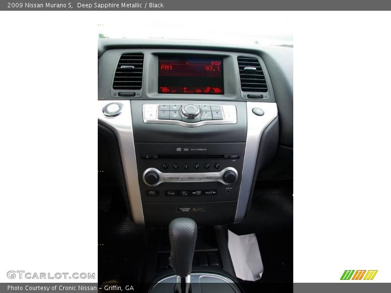 Deep Sapphire Metallic / Black 2009 Nissan Murano S