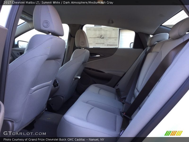 Summit White / Dark Atmosphere/Medium Ash Gray 2017 Chevrolet Malibu LT