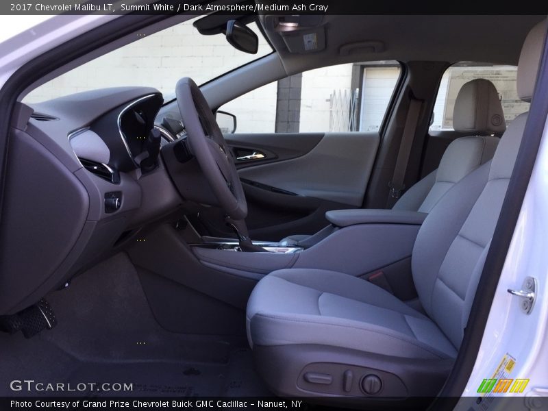 Summit White / Dark Atmosphere/Medium Ash Gray 2017 Chevrolet Malibu LT