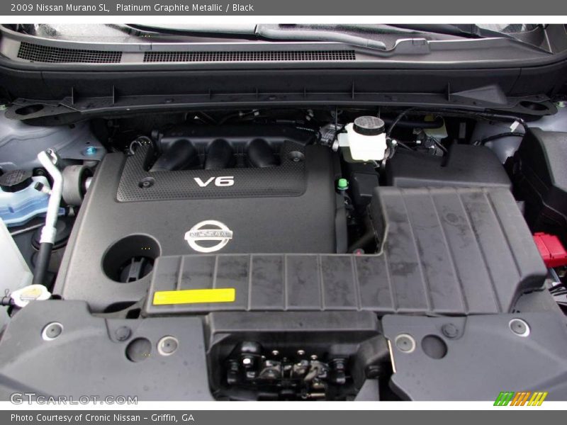 Platinum Graphite Metallic / Black 2009 Nissan Murano SL