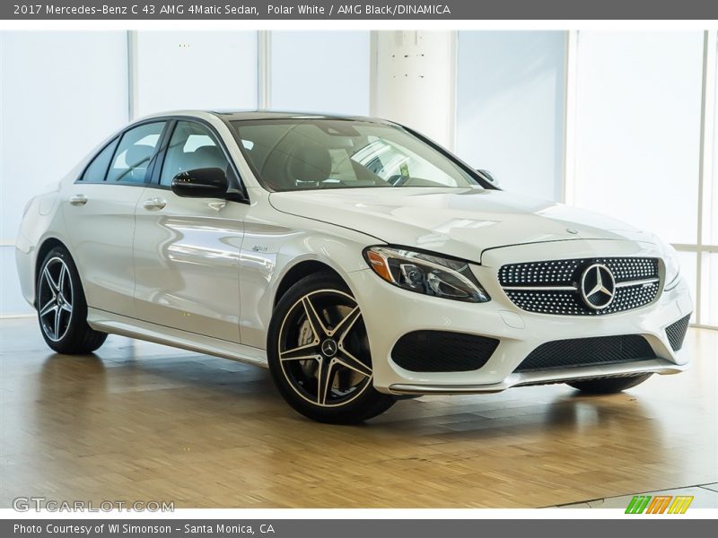 Front 3/4 View of 2017 C 43 AMG 4Matic Sedan