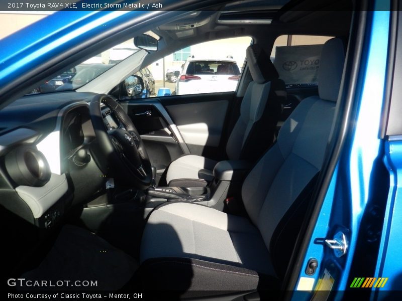 Electric Storm Metallic / Ash 2017 Toyota RAV4 XLE