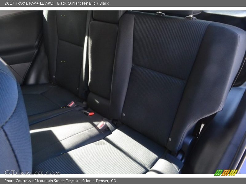 Black Current Metallic / Black 2017 Toyota RAV4 LE AWD