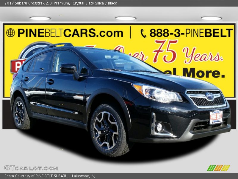 Crystal Black Silica / Black 2017 Subaru Crosstrek 2.0i Premium