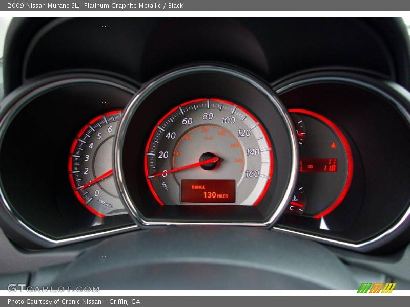Platinum Graphite Metallic / Black 2009 Nissan Murano SL
