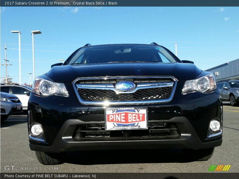 Crystal Black Silica / Black 2017 Subaru Crosstrek 2.0i Premium