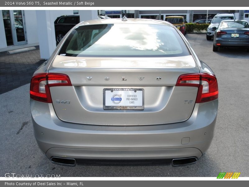 Seashell Metallic / Soft Beige 2014 Volvo S60 T5