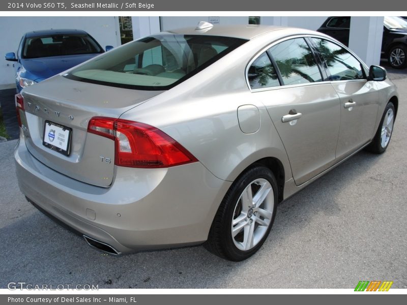 Seashell Metallic / Soft Beige 2014 Volvo S60 T5