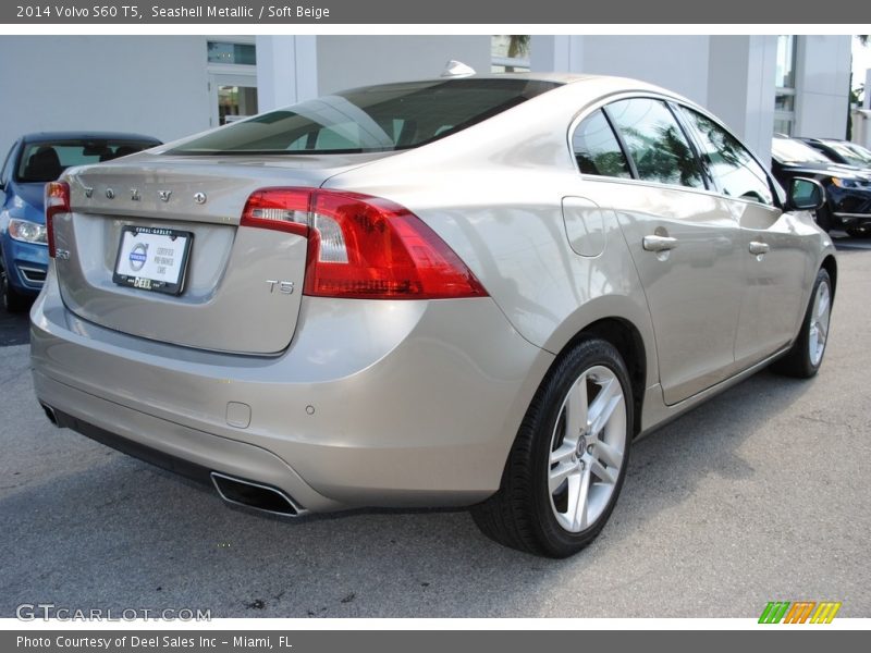 Seashell Metallic / Soft Beige 2014 Volvo S60 T5