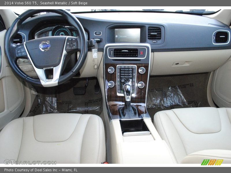 Seashell Metallic / Soft Beige 2014 Volvo S60 T5