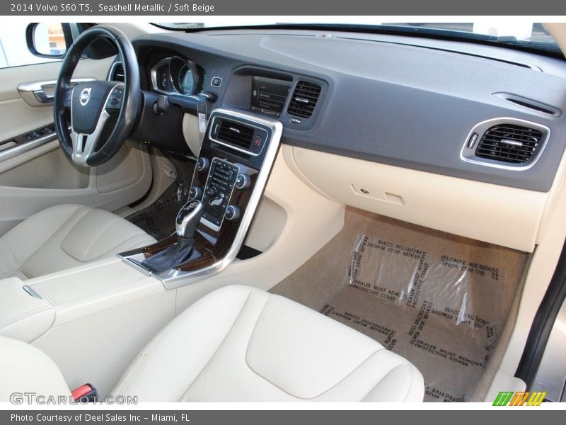 Seashell Metallic / Soft Beige 2014 Volvo S60 T5