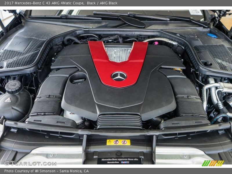 Black / AMG Black 2017 Mercedes-Benz C 43 AMG 4Matic Coupe
