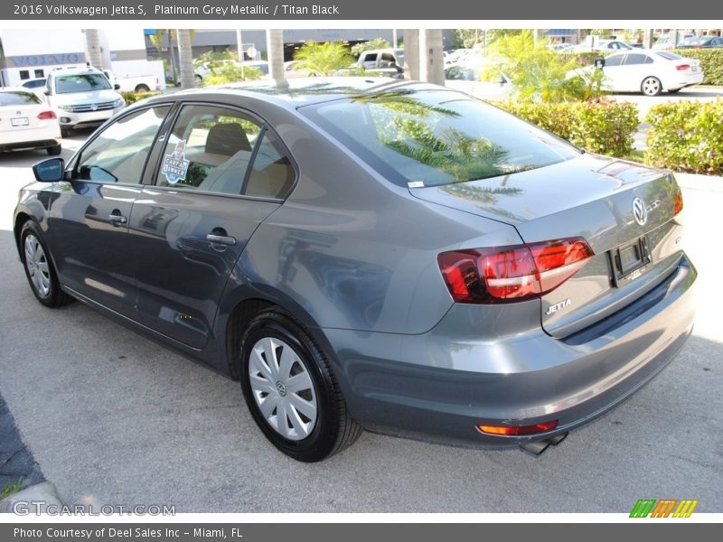 Platinum Grey Metallic / Titan Black 2016 Volkswagen Jetta S