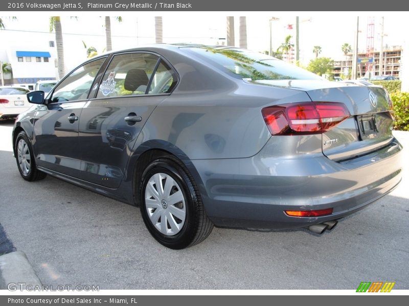 Platinum Grey Metallic / Titan Black 2016 Volkswagen Jetta S