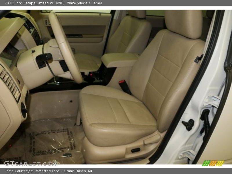 White Suede / Camel 2010 Ford Escape Limited V6 4WD