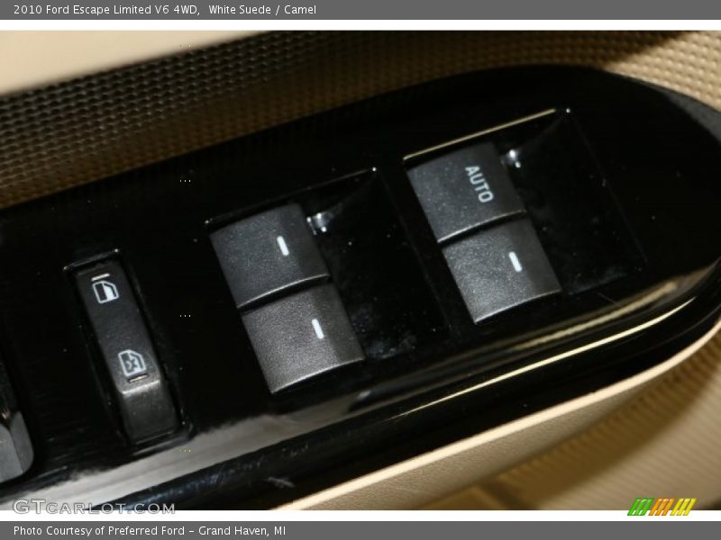 White Suede / Camel 2010 Ford Escape Limited V6 4WD