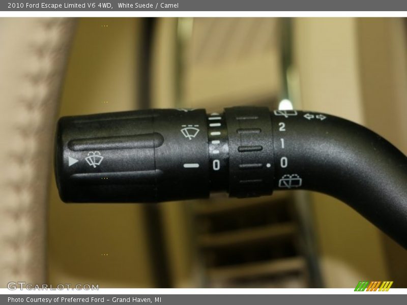 White Suede / Camel 2010 Ford Escape Limited V6 4WD